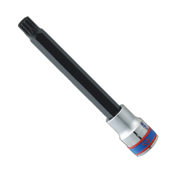 KING TONY 406616 Торцевая насадка (бита) 1/2 дюйма, SPLINE, M16, L=140 мм