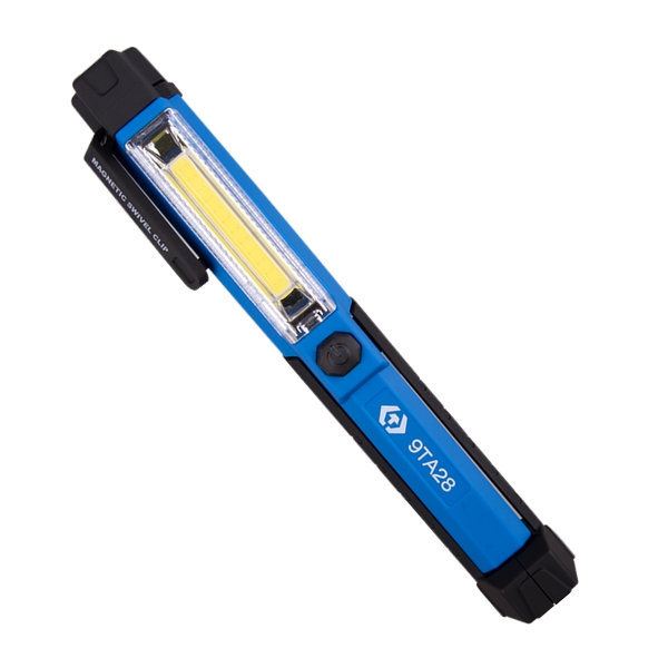 KING TONY 9TA28 Фонарь светодиодный в форме ручки, аккумуляторный, 1,5 Вт + 1 Вт, 3,7 В
