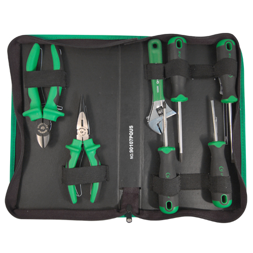 Универсальный набор инструментов электромонтажный, 7 пр. Unison 90107PQUS