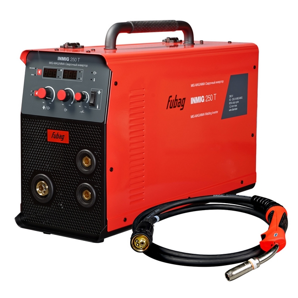 Сварочный полуавтомат инвертор FUBAG INMIG 250 T (31436) с горелкой FB 250 3 м (38443)