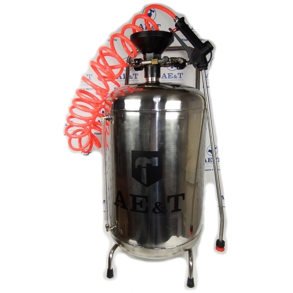Пеногенератор пневматический из нержавеющей стали с блоком пенообразования, 50 л, AE&T FS-350MS
