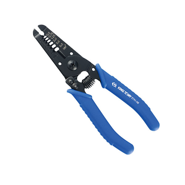 Пассатижи для зачистки изоляции и резки проводов, 160 мм King Tony 6741-06