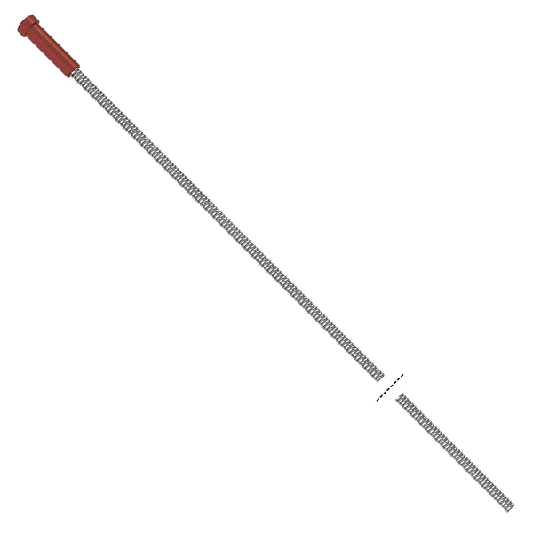 Канал направляющий неизолированный (4,4 м; 1,2-1,6 мм; сталь) FUBAG FB.SLY-40