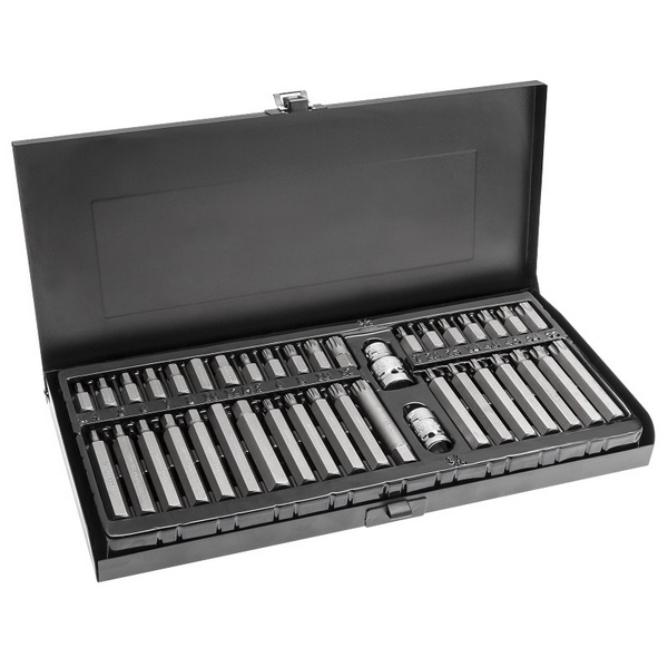 Набор бит 10 мм TORX, HEX, SPLINE, 40 шт, HOEGERT HT1S404