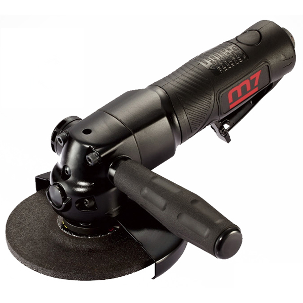 Угловая шлифовальная машина, 125 мм, 11000 об/мин, с рычажным выключателем Mighty Seven QB-7115