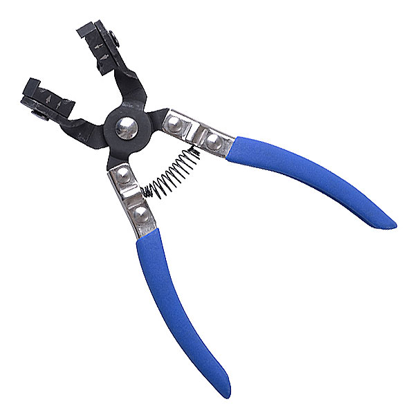 KING TONY 9AA25 Щипцы с вращающимися губками для ленточных хомутов систем охлаждения и других систем с насадками 35 мм