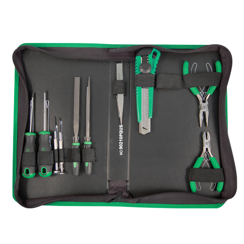 Универсальный набор инструментов электромонтажный, 10 пр. Unison 90210PQUS