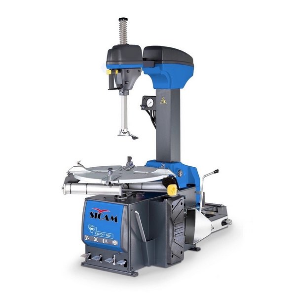 Шиномонтажный станок автоматический, две скорости, с взрывной накачкой, 10-24 дюйма, SICAM EVO622IT Blue (380V)