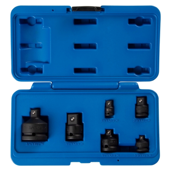 KING TONY 786P06 Набор переходников ударных 1/4", 3/8", 1/2", 3/4", 6 предметов