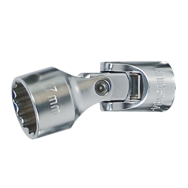 KING TONY 375010M Головка торцевая с карданом 3/8 дюйма, двенадцатигранная, 10 мм KING TONY 375010M Головка торцевая с карданом 3/8 дюйма, двенадцатигранная, 10 мм