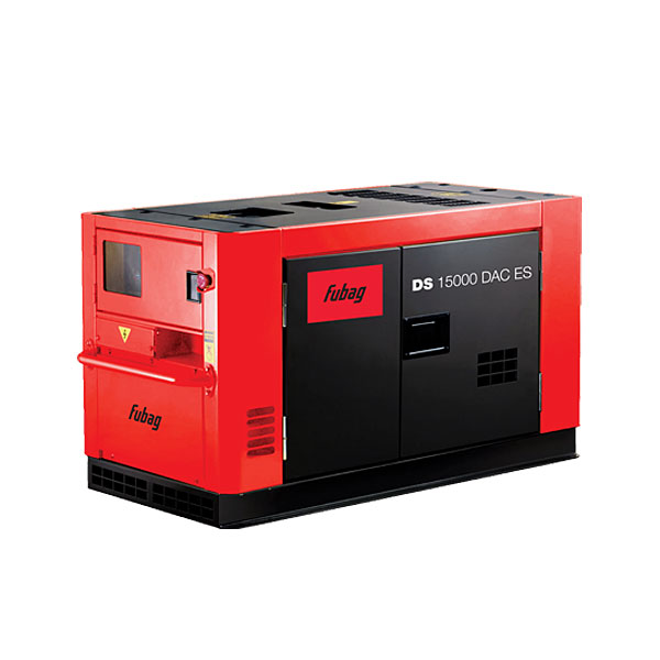 Генератор (электростанция) дизельный в закрытом корпусе с разъемом для блока автоматики Fubag DS 15000 DAC ES