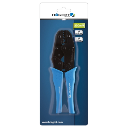 Пресс-клещи для неизолированных клемм HOEGERT HT1P193