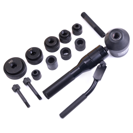 Пробойник ручной гидравлический 11 т, со встроенным насосом, Car-Tool CT-1651A