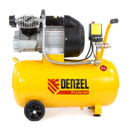 Компрессор масляный коаксиальный Denzel PC 2/50-350