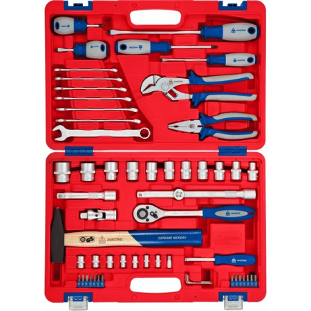 Набор инструментов, 58 предметов, Мастак 01-058С