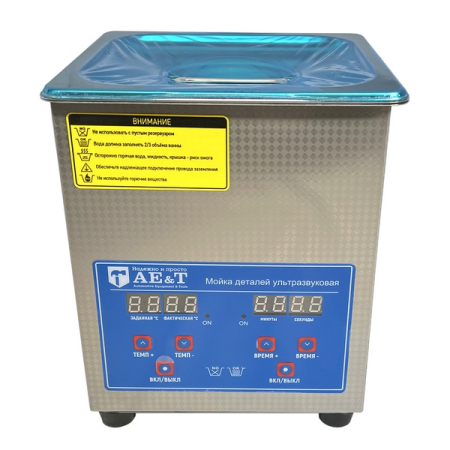 Мойка деталей ультразвуковая 2 л, с подогревом, AE&T TC-20TH