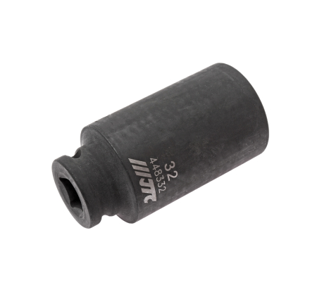 Головка торцевая 1/2" 32мм 12-ти гранная ударная тонкостенная L=82мм JTC