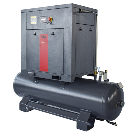 Винтовой компрессор 550 л/мин, ресивер 270 л, FUBAG FSKR 4-8/270