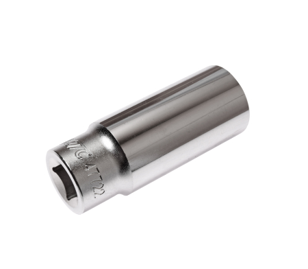 Головка торцевая 1/2" 22мм 12-ти гранная высокая L=76мм JTC