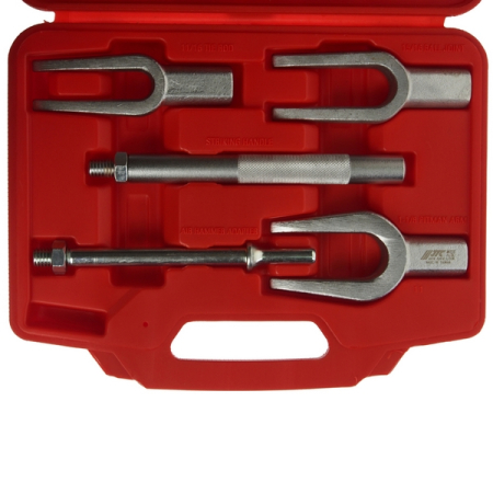 Набор для демонтажа шаровых опор, вилка, 5 предметов, JTC-JW0258