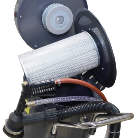 Установка пескоструйная, бак для песка 104 л, KraftWell KRW-SB100H