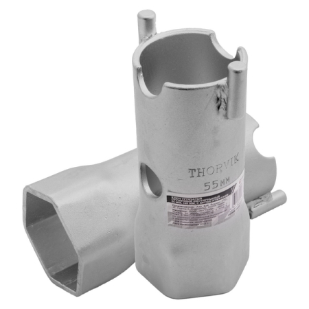 Ключ трубчатый ступичный шестигранный 55 мм, с двумя штифтамиThorvik BS6P55B