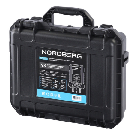 NORDBERG NFG7K Коллектор манометрический электронный со шлангами и муфтами в кейсе