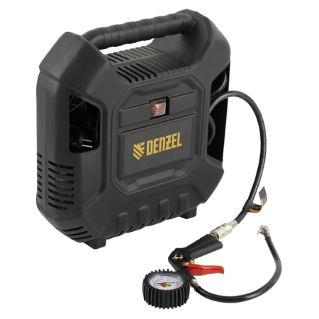 Компрессор воздушный безмасляный, с набором аксессуаров, Denzel DL1100