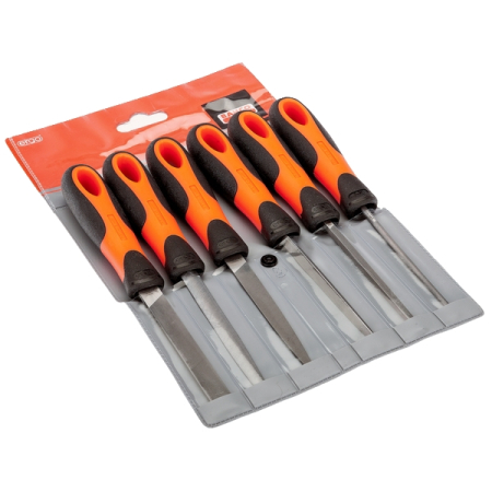 BAHCO 1-476-04-3-2 Набор напильников 100 мм, 6 предметов