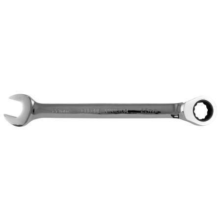 Ключ гаечный комбинированный трещоточный с реверсом, 22 мм, Jonnesway W60122