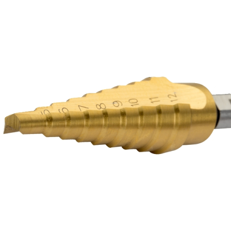 BAHCO 228-SD Сверло ступенчатое по металлу HSS-TiN 4-12 мм