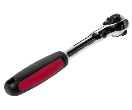 Ключ трещотка 1/4" 72 зуба 152мм шарнирный JTC