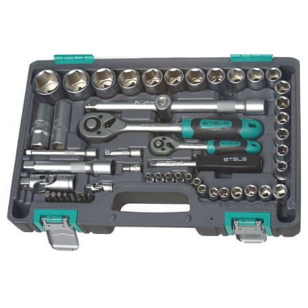 Набор инструментов для автомобиля, 69 предметов Stels 14108
