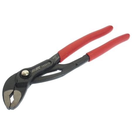 Клещи переставные 250 мм, кнопочный фиксатор, JTC-782010