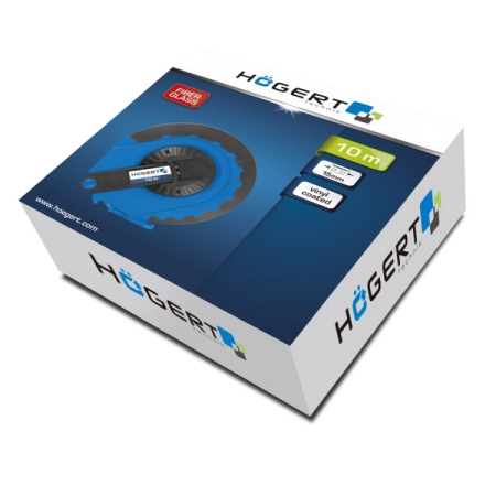 Рулетка измерительная из стекловолокна 10 м, 15 мм, HOEGERT HT4M476
