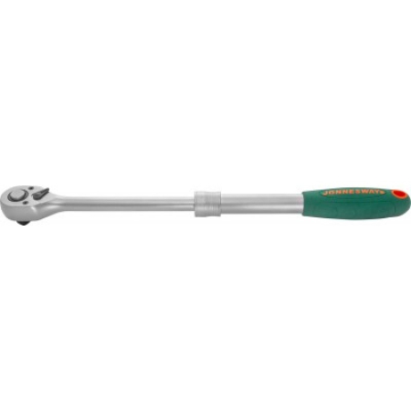 Рукоятка трещоточная телескопическая 1/2"DR, 72 зубца, 300-440 мм, Jonnesway, R5104 Рукоятка трещоточная телескопическая 1/2"DR, 72 зубца, 300-440 мм, Jonnesway, R5104