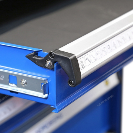 Nordberg T7N(B) Тележка инструментальная, 7 ящиков, синяя