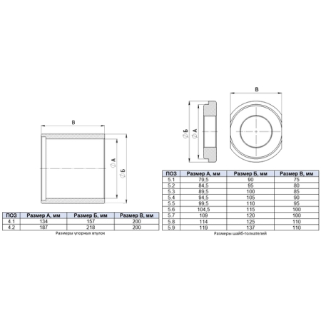Выпрессовщик втулок гидравлический, 60 т, ОДА Сервис ODA-V1339