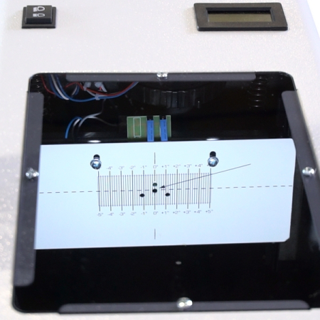 Прибор контроля и регулировки света фар усиленный TOPAUTO HBA26D_grey