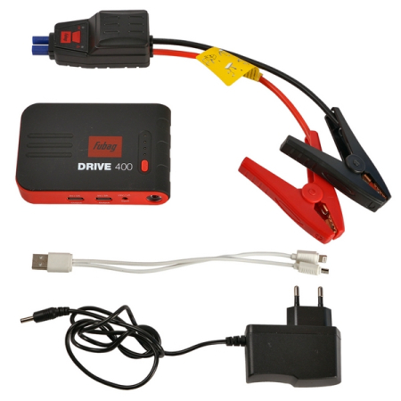 Автономное пусковое устройство Fubag Drive 400, 12 в, емкость 10Ач, пусковой ток 200А