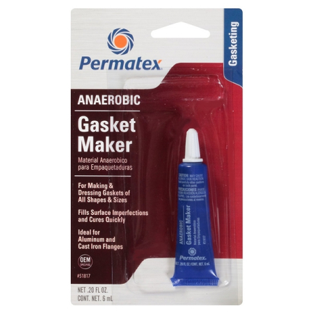 Формирователь прокладок анаэробный, 6 мл, Permatex Anaerobic Gasket Maker