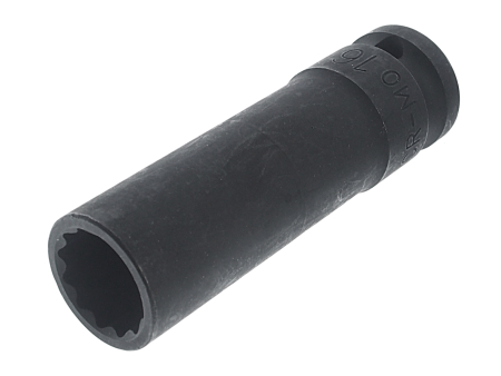 Головка торцевая 1/2" 16мм 12-ти гранная ударная тонкостенная L=82мм JTC