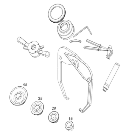 Балансировочный станок автоматический KRAFTWELL KRW245 (220V)