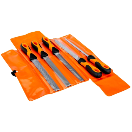 BAHCO 1-477-08-2-2 Набор напильников 200 мм, 5 предметов