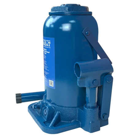 Домкрат бутылочный гидравлический, двухштоковый, 12 т, AE&T T02012i