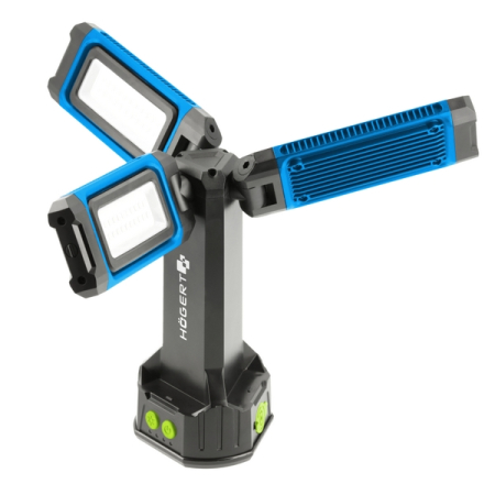 Прожектор светодиодный аккумуляторный, 7000 лм HOEGERT HT1E452