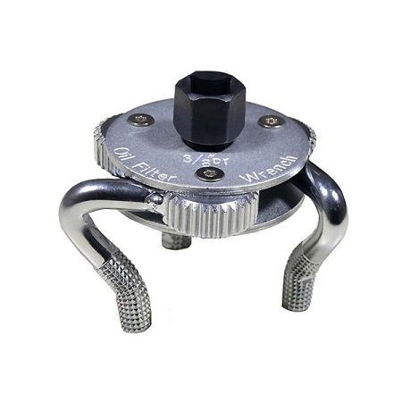 Съемник масляных фильтров для мотоциклов, 45-75 мм, 3-х захватный Мастак 103-41110M