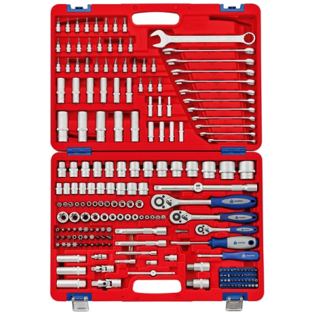 Набор инструментов универсальный, 216 предметов, Мастак 01-216C