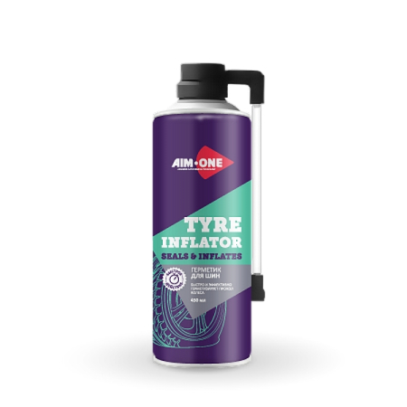 Герметик для шин, 450 мл, аэрозоль, AIM-ONE Tyre Inflator
