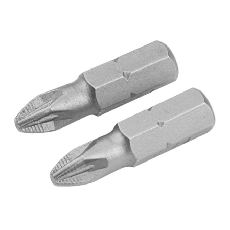 Набор вставок (бит) 1/4", Pozidriv PZ2, 25 мм, 2 предмета TOLSEN TT20218